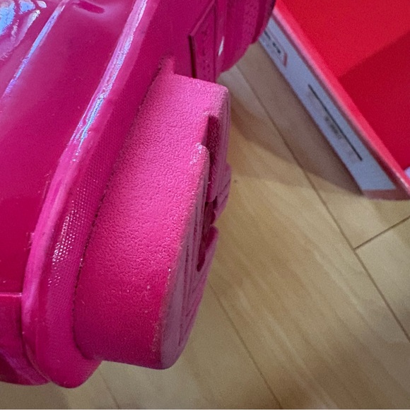 Hunter Bright Cerise Hot Pink Tall Rainboots Rainboots size 8 - Picture 10 of 15